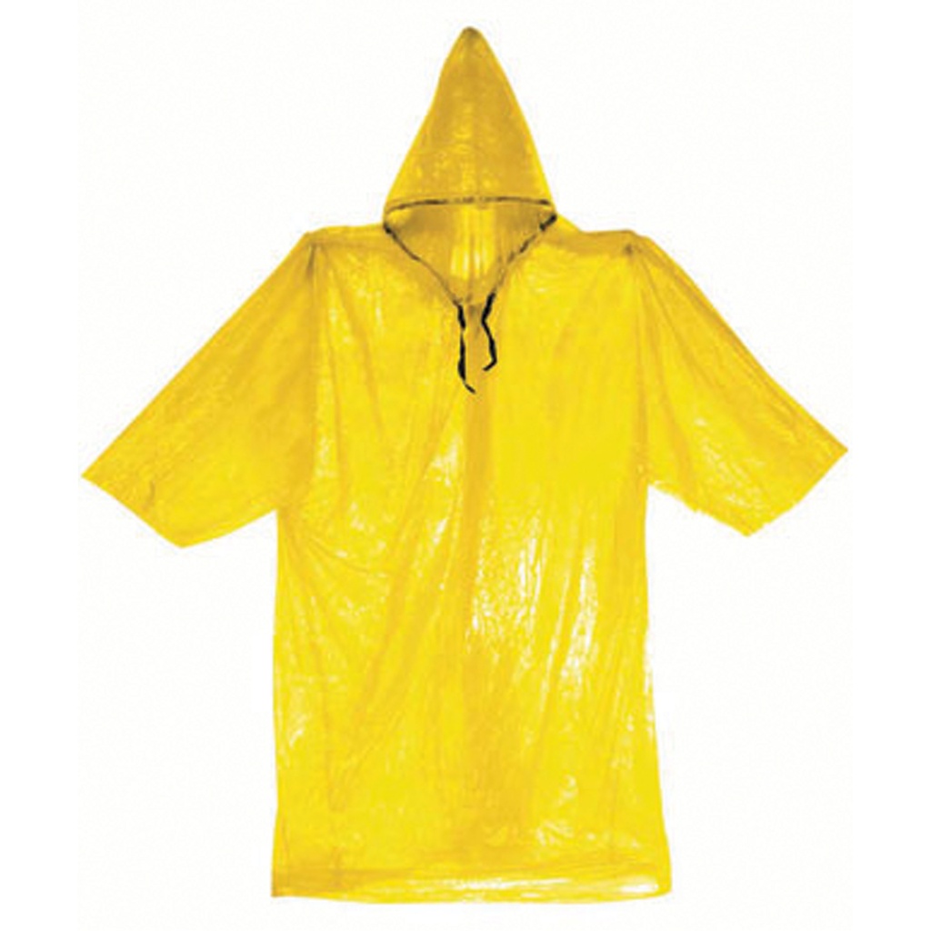 SAMPLE -Signal Beacon Rapid-Deploy Emergency Poncho - Yellow