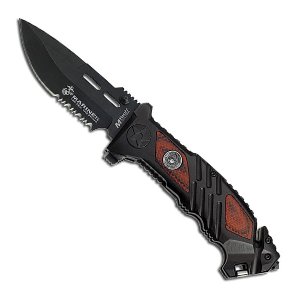 Anchorpoint Fast-Action Spring Assisted Knife - Brown Pakkawood