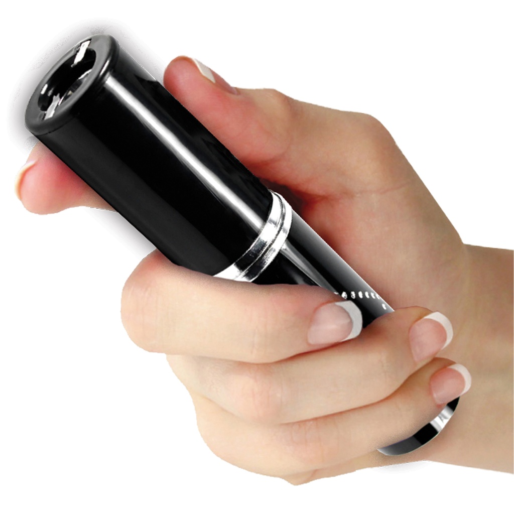Night Veil Perfume-Style Stun Gun - Midnight Black
