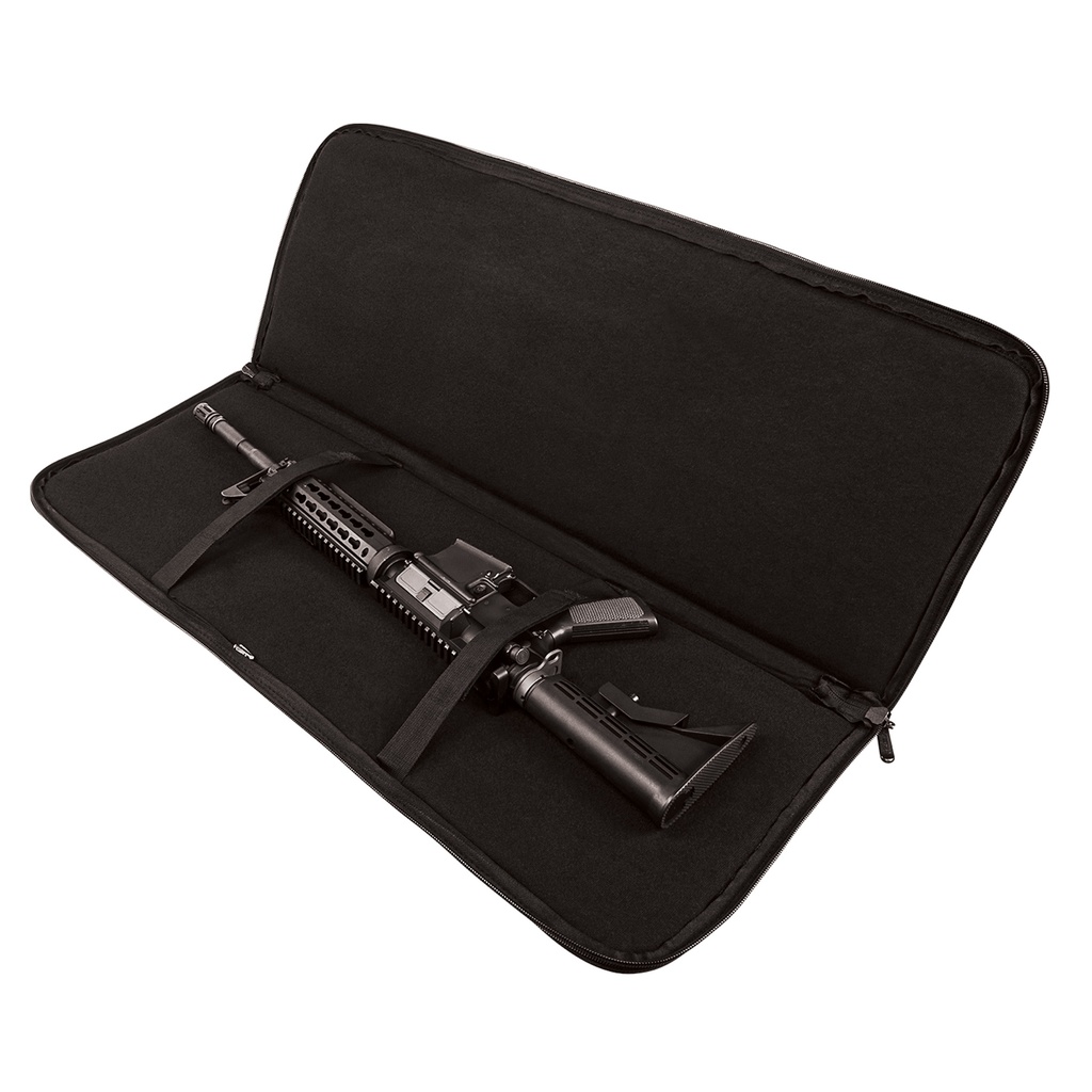 Stealth Transit Quad‑Mag Carbine Case - Blackout PVC