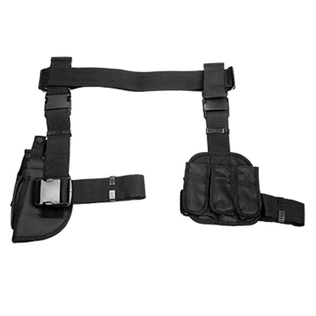 Shadow Rig Dual-Platform Drop Leg Holster - Black