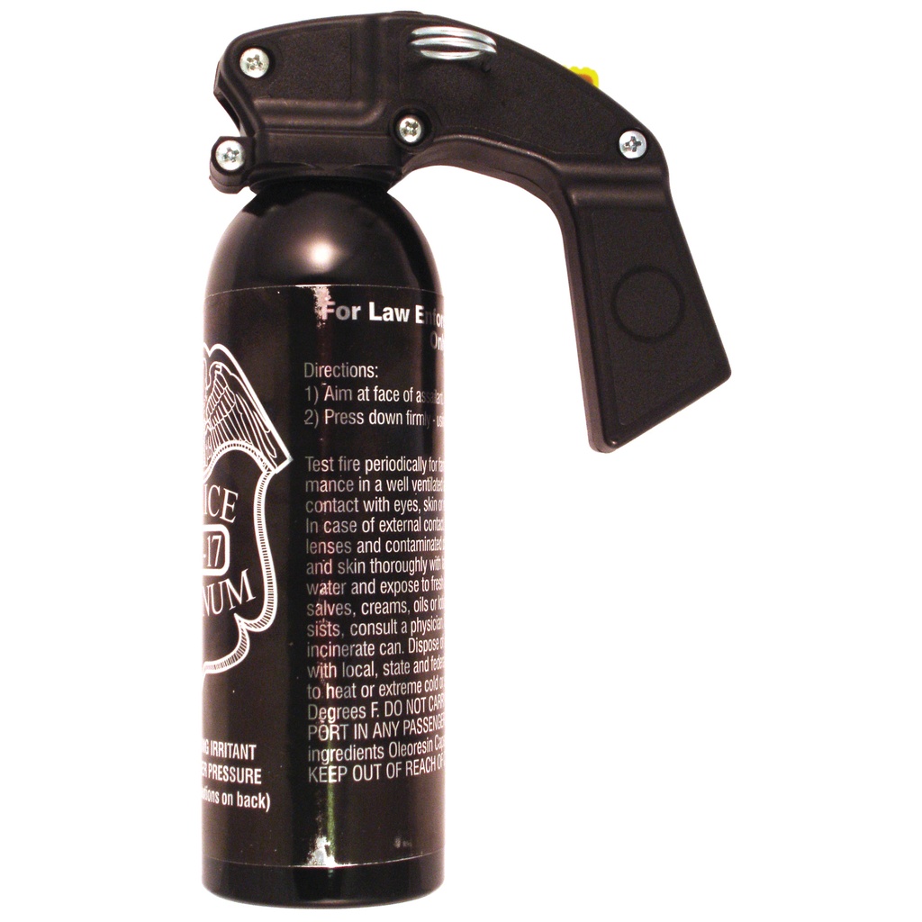 Crowd Shield Fogger Control Pepper Spray - Black Canister