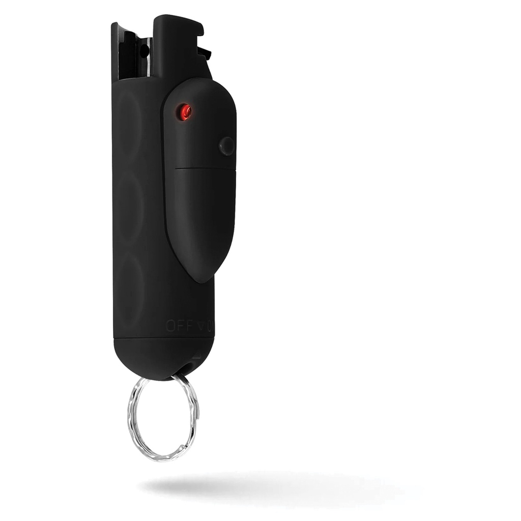 TrueAim Quick-Detach Laser Pepper Spray - Black