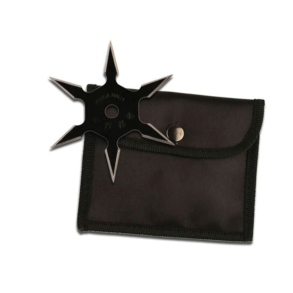 Shadow Hex Precision Throwing Star - Black