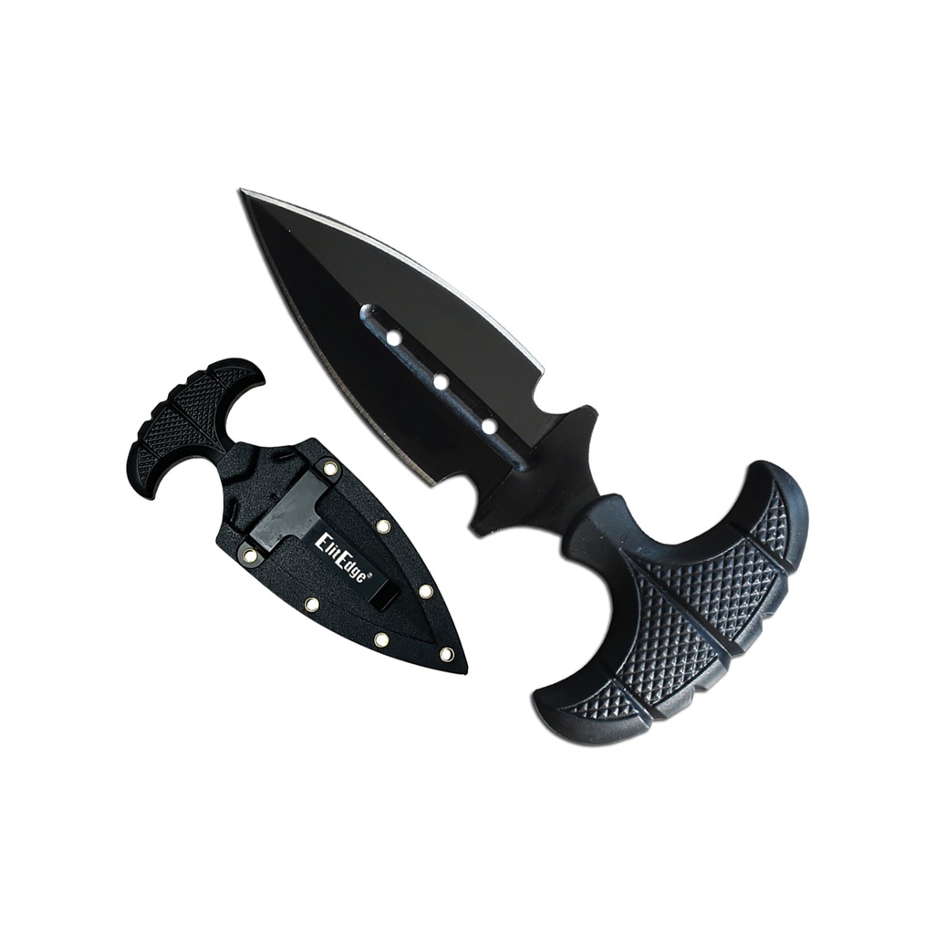 Shadow Guard T-Handle Push Dagger - Black ABS