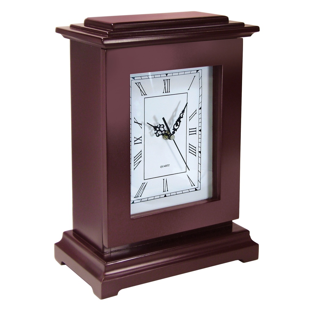 Heritage Timekeeper Quick-Access Clock Gun Safe - Mahogany Wood