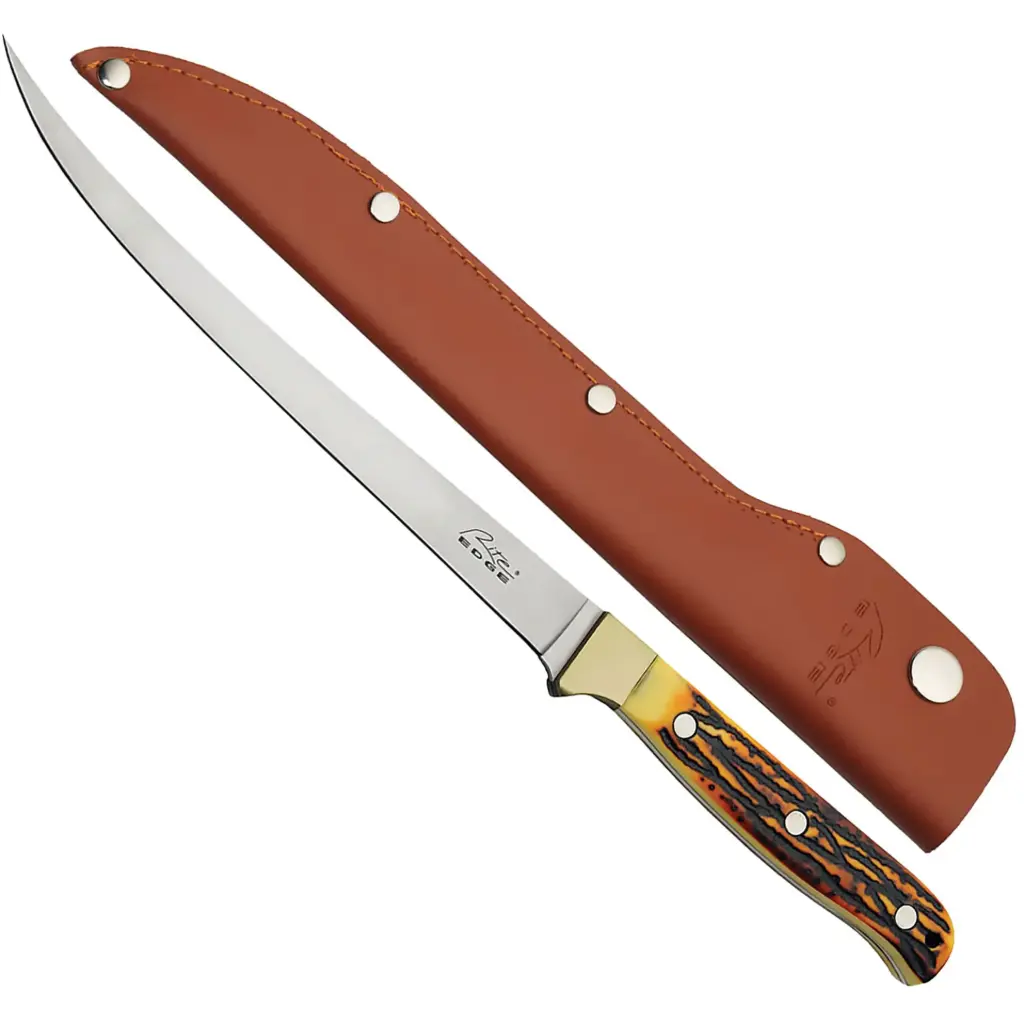 Heritage Creek Precision Fillet Knife - Faux Stag