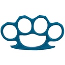 Skyline Compact EDC Brass Knuckles - Sky Blue Steel