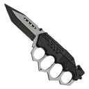 Trench Guard Rescue-Ready Assisted Opening Knife - Midnight Black