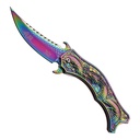 Skyfire Dragon Spring Assisted Knife - Rainbow Finish