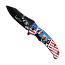 Patriot Rally Commemorative Spring Assisted Knife - Matte Black