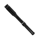 Barbarian Spike Triple-Stun Baton Flashlight - Midnight Black Aluminum