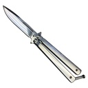 Reflection Glide Precision Butterfly Knife - Mirror Polish