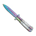 Aurora-Balanced Butterfly Knife - Pearl Handle