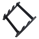 Waveform Triple-Display Sword Wall Rack - Black