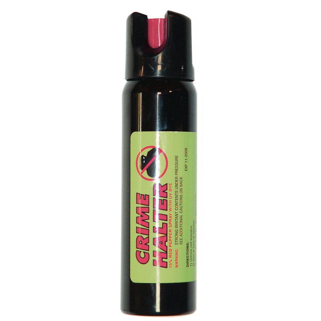 Signal Shield Indoor-Control Foam Pepper Spray - Black Canister