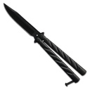 Shadowline Balance Butterfly Knife - Matte Black