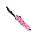Heartbeat Glide OTF Automatic Knife - Pink Hearts