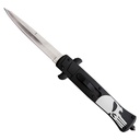 Punisher Skull Quick-Deploy OTF Knife - Matte Black ABS