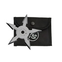 Celestial Balance Precision Throwing Star - Silver Steel