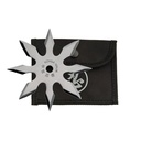 Orbit Symmetry Eight-Point Throwing Star - Silver