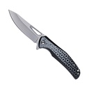 Enigma Thorn Quick-Deploy Spring Assisted Knife - Black Aluminum