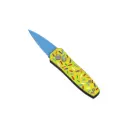Sprinkle Snap Mini Automatic Knife - Donut Yellow