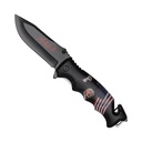 Patriot Rescue MAGA Spring-Assisted Folding Knife - USA Flag